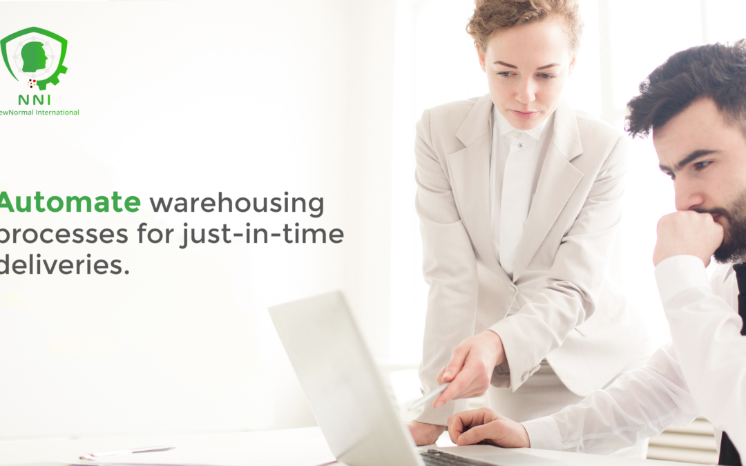 Automate warehousing processes for just-in-time deliveries.