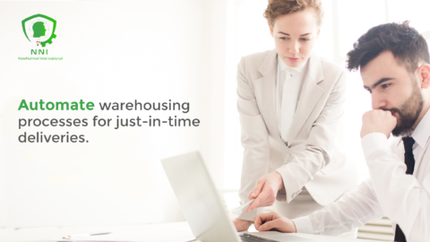 Automate warehousing processes for just-in-time deliveries.