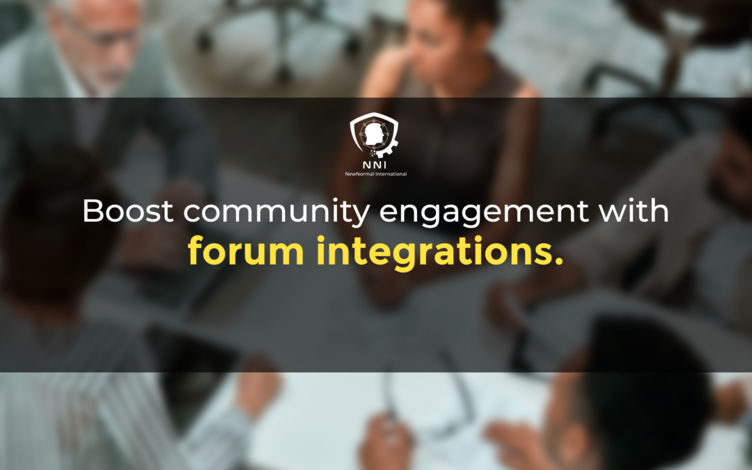 Boost community engagement with forum integrations.