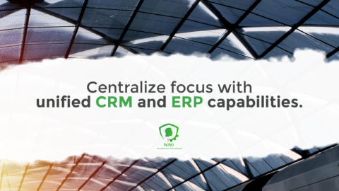 Centralize focus with unified CRM and ERP capabilities.