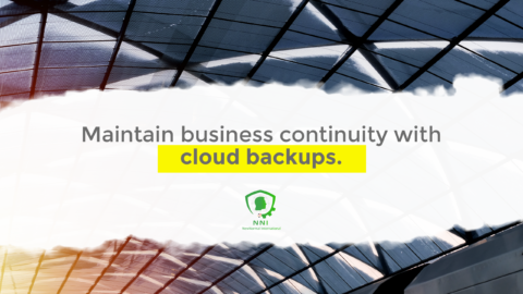 Maintain business continuity with cloud backups.