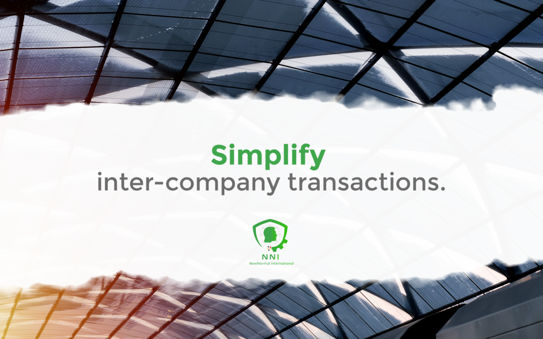 Simplify inter-company transactions.