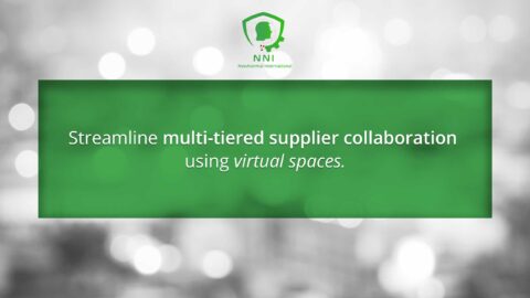 Streamline multi-tiered supplier collaboration using virtual spaces.