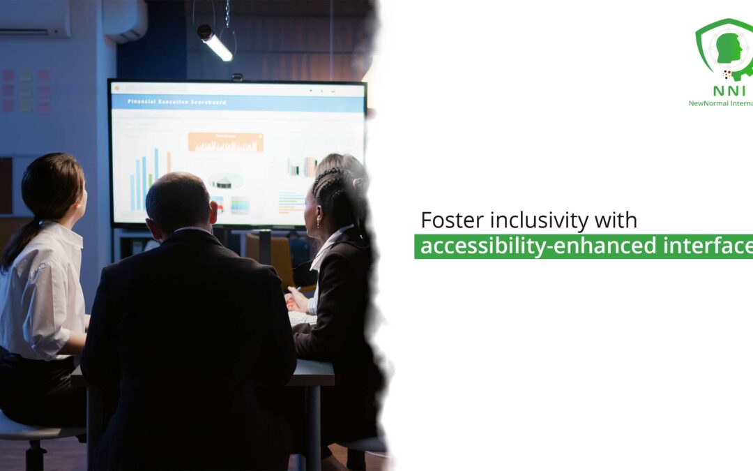 Foster inclusivity with accessibility-enhanced interfaces.
