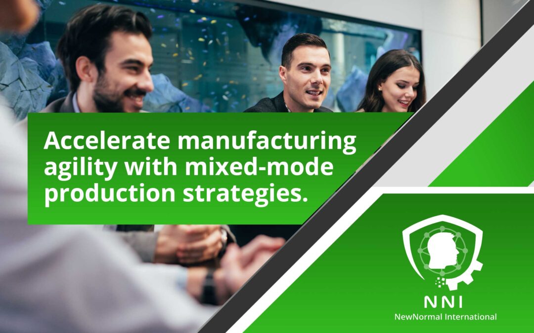 Enhancing Manufacturing Agility through Mixed-Mode Production Strategies