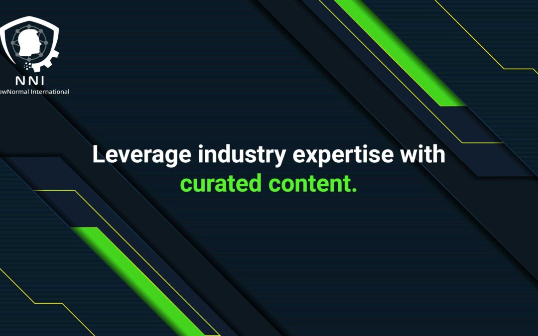Leverage Industry Expertise with Curated Content