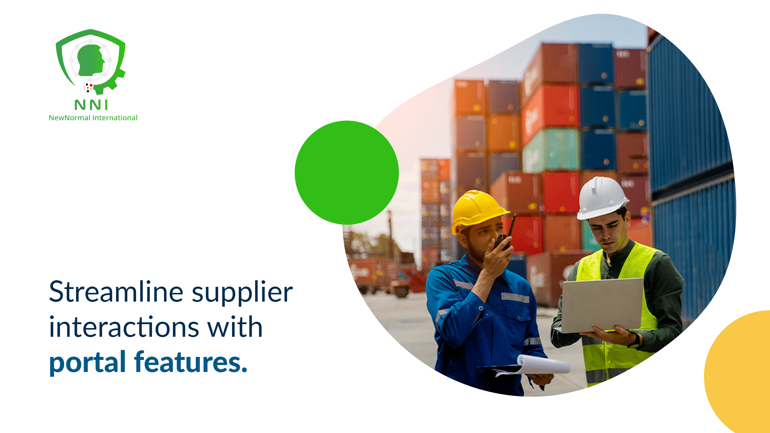 Streamline Supplier Interactions with Portal Features