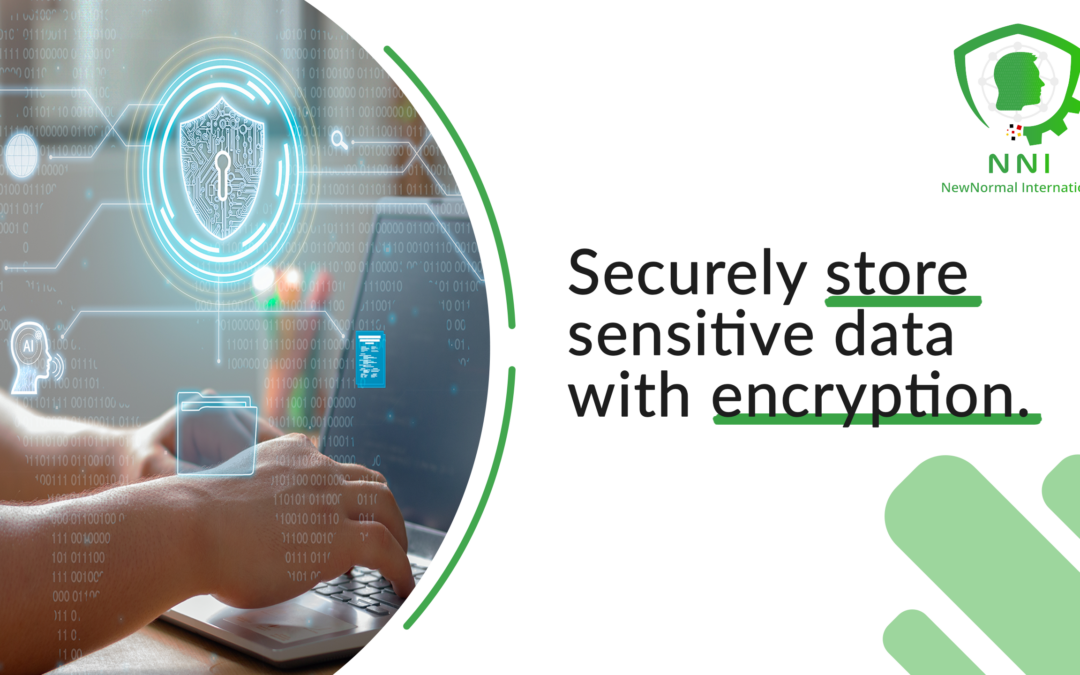Secure Storage of Sensitive data with encryption