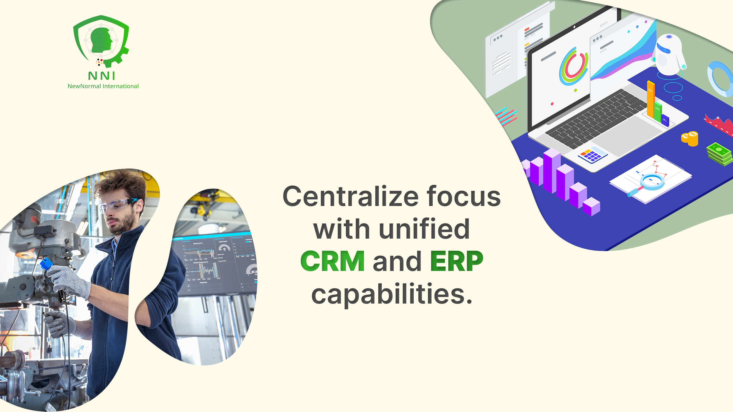 Centralize Focus with Unified CRM and ERP Capabilities