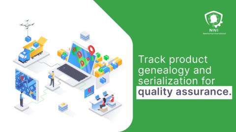 Track product genealogy and serialization for quality assurance