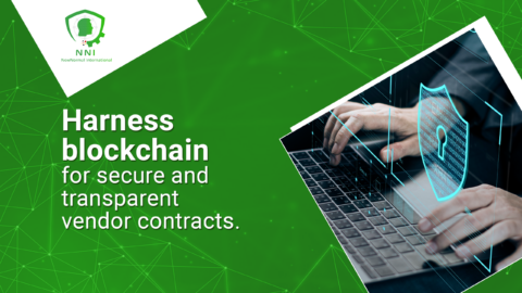 Harness blockchain for secure and transparent vendor contracts