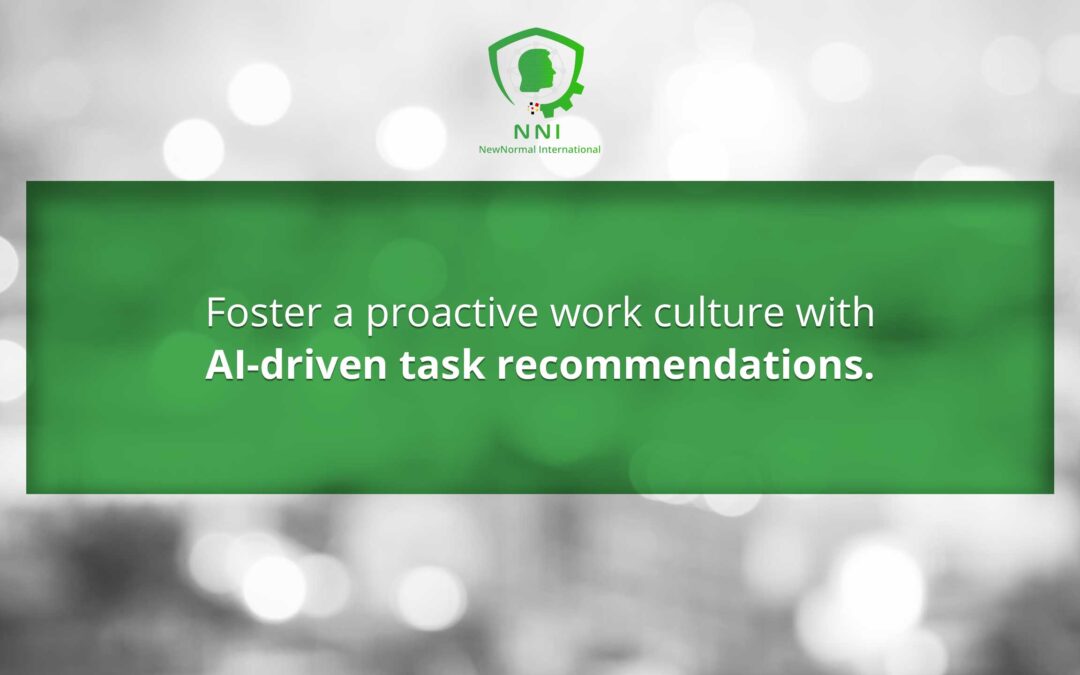 Enhancing Workplace Efficiency: The Role of AI-Driven Task Recommendations in Fostering Proactive Culture
