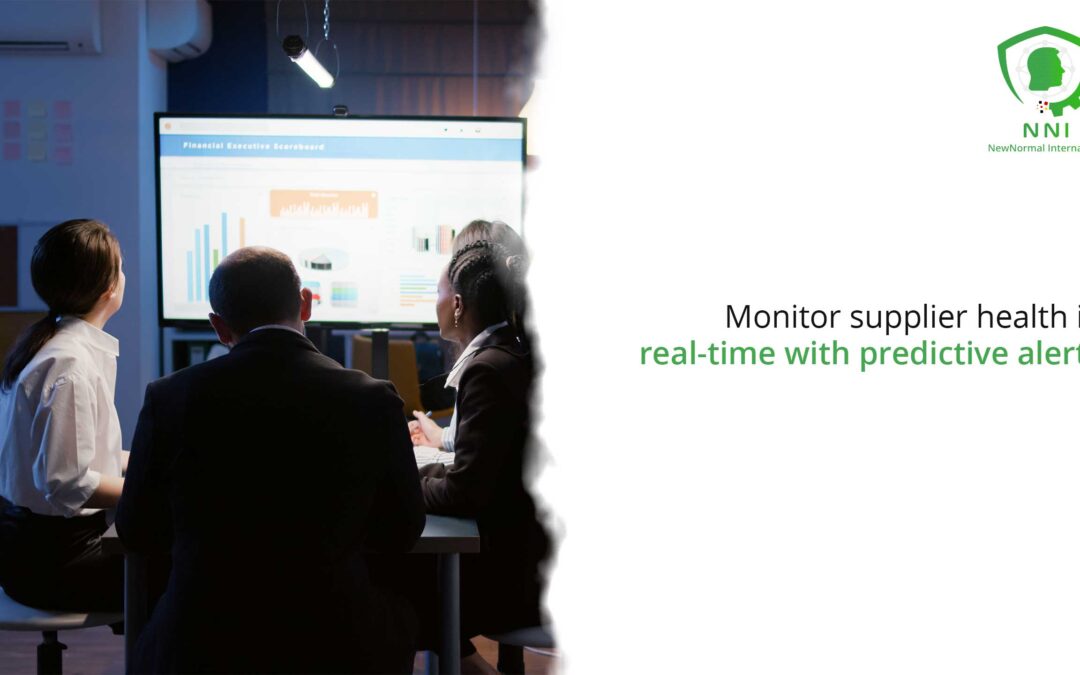 Real-Time Supplier Health Monitoring: Real-Time Monitoring of Supplier Health with Predictive Alerts