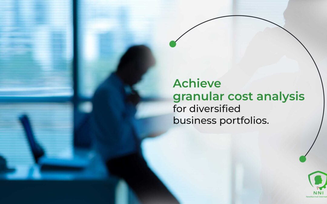 Achieve granular cost analysis for diversified business portfolios