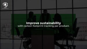 Improving Sustainability with Carbon Footprint Tracking per Product