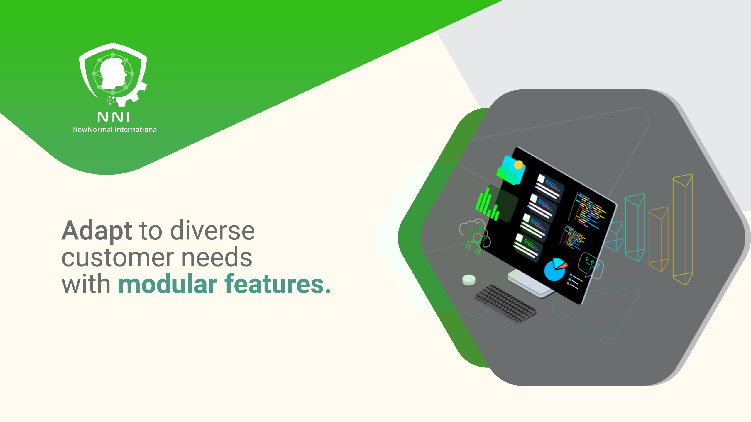 Adapt to Diverse Customer Needs with Modular Features
