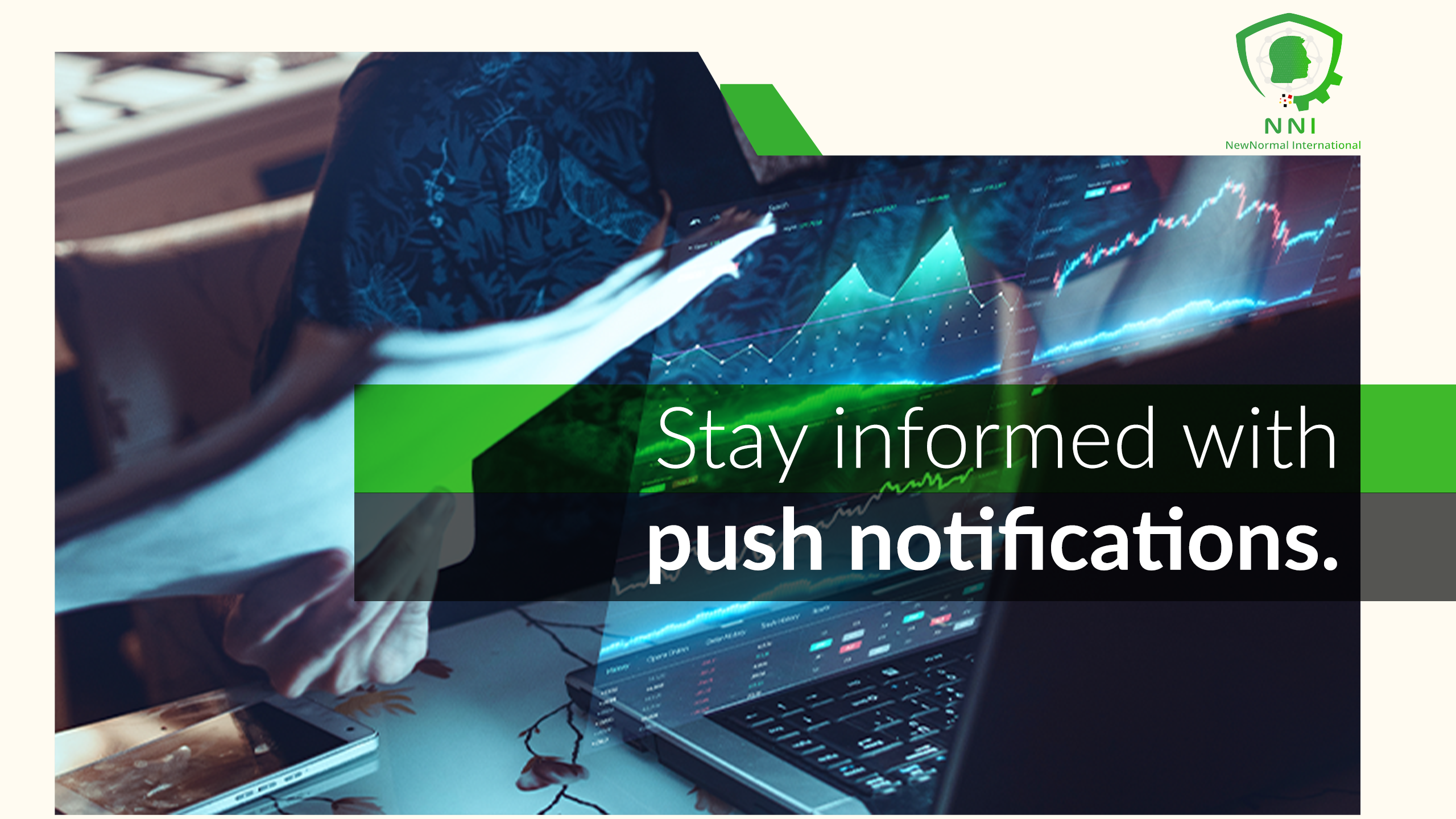Stay informed with push notifications
